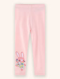 Niedliche Leggings mit Häschen-Applikation