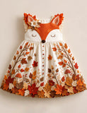 Fun Fox Sleeveless Dress