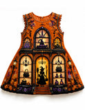 Halloween Magic Window Party Dress