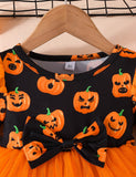 Halloween Pumpkin Tulle Dress