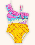 Cute Cartoon Print Swimsuit