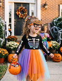 Halloween Long Sleeve Tulle Dress