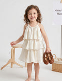 Multi-layer Suspender Dress