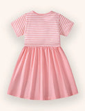 Dinosaur Applique Cotton Dress