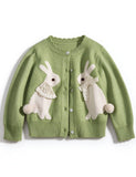 Cute Rabbit Sweater Cardigan