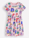 Party Animals Printed Cotton Dress