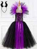 Halloween Witch Tulle Long Dress