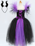 Halloween Witch Tulle Long Dress