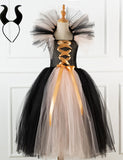 Halloween Witch Tulle Long Dress