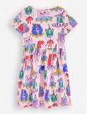 Party Animals Printed Cotton Dress