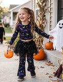 Halloween Night Bat Print Set
