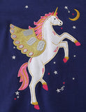 Dream Unicorn Applique Sweatshirt