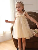 Three-dimensional Flower Sweet Tulle Dress