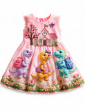 Back To School Cute Dinosaurs Dress