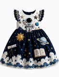 Back To School Astronaut Solar System Dress