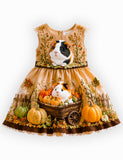 Fun Guinea Pig Pumpkin Party Dress