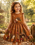 Hedgehog Woodland Party Dress