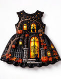 Halloween Huanted House Dress