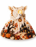 Halloween Owl Jack-o'-lantern Fun Dress