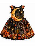 Halloween Haunted House Dress