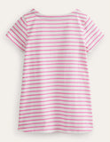 Short Sleeve Appliqué Tunic - Mini Taylor