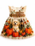 Pumpkin Patch Puppy Dress