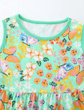 Series Printed Vest Dress