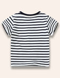 Driving Animal Appliqué T-Shirt