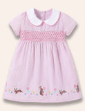 Cute Cartoon Rabbit Printed Dress