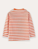 Dinosaur Applique langærmet T-shirt