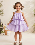 Multi-layer Suspender Dress