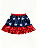 Independence Day Star Print Skirt