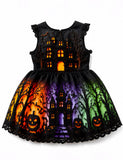 Halloween Haunted House Dress
