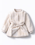 Elegant Faux Mink Fur Coat