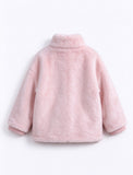 Elegant Faux Mink Fur Coat