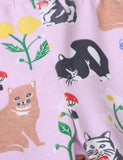 Cat Printed Leggings - Mini Taylor