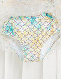 Sequined Mermaid One-Piece Swimsuit
