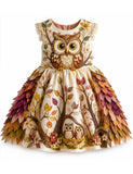 Owl Fantasy Party Dress