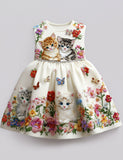 Cute Kitten Friends Party Dress