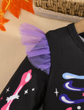 Halloween Skeleton Romper Skirt