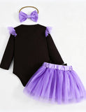 Halloween Skeleton Romper Skirt