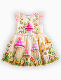 Mushroom Enchanted Garden Party Dress