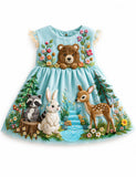 Animal Friends Woodland Party Dress
