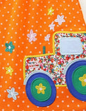 Robe à pois avec appliqué camion Country Life