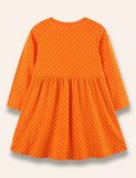 Robe à pois avec appliqué camion Country Life