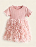 Knitted Tulle Cake Dress
