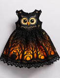 Halloween Fun Owl Party Dress