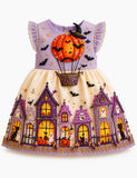 Halloween Ghosts Haunted House Party Dress