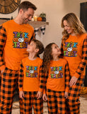 Halloween Pumpkin Ghost Family Matching Pajama Set