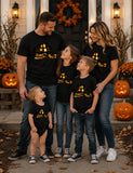 Halloween Pumpkin Print Family Matching T-shirt